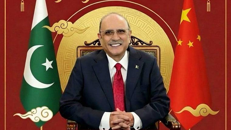 پاکستانی صدر اور وزیر اعظم کی چین کے نئے سال پر مبارکباد