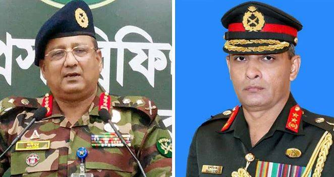 بنگلادیش میں نئی حکومت کے قیام کے ساتھ ہی عسکری قیادت میں بڑا ردوبدل