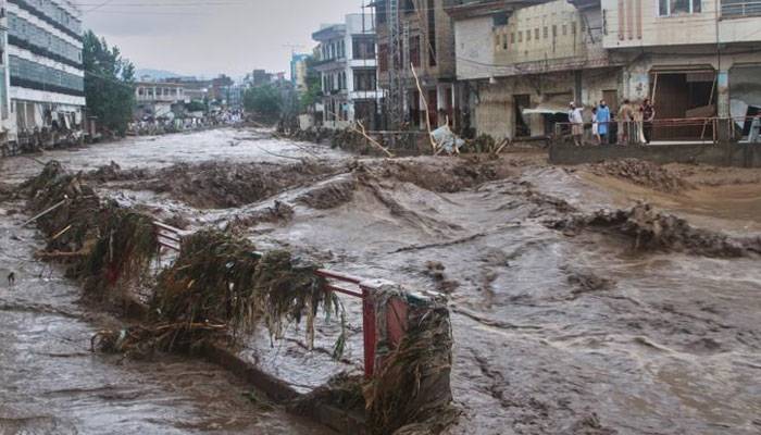 خیبرپختونخوا کے بالائی علاقوں میں شدید بارشوں سے سیلاب کا خطرہ