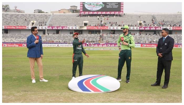 دوسرا ون ڈے : بنگلادیش کا ٹاس جیت کر پاکستان کے خلاف باؤلنگ کا فیصلہ