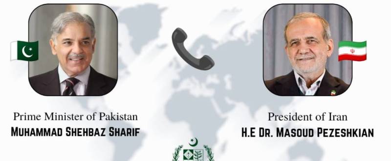 سفارتی محاذ پر پاکستان کا بڑا بریک تھرو: وزیراعظم شہباز شریف اور ایرانی صدر کا طویل ٹیلیفونک رابطہ