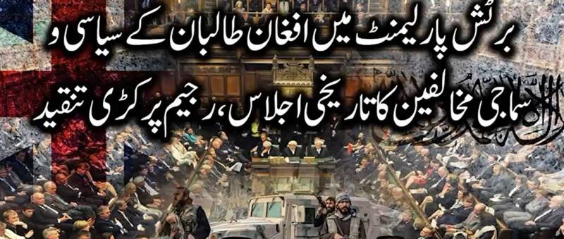 افغانستان میں انسانی حقوق کی پامالی: برطانوی پارلیمنٹ میں 