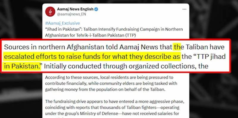 افغان طالبان کی فتنہ الخوارج کی سرپرستی بے نقاب: پاکستان دشمنی کا نیا 'فنڈنگ ماڈل' منظرِ عام پر