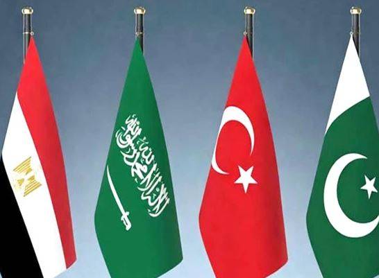 مشرقِ وسطیٰ میں نئے اتحاد کی دستک؛ پاکستان، ترکیہ، سعودی عرب اور مصر کے درمیان 'چار فریقی تعاون' کا حتمی خاکہ تیار