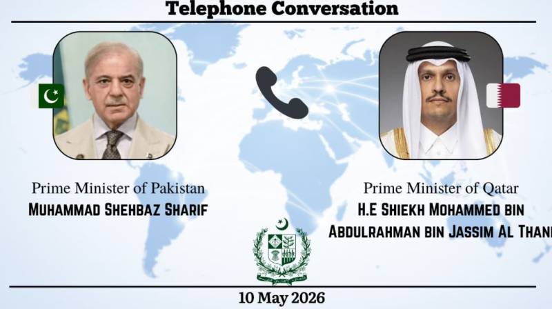 پاک قطر پائیدار شراکت داری: وزیراعظم کا قطری ہم منصب سے رابطہ، خطے کی صورتحال پر مشاورت