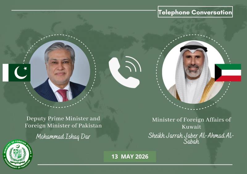 مشرقِ وسطیٰ میں کشیدگی: اسحاق ڈار اور کویتی وزیر خارجہ کا رابطہ، عالمی معیشت کو لاحق خطرات پر غور