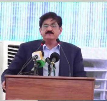 'ترقی کے لیے کسی کو بے گھر نہیں کرنا چاہتے تھے'، شاہراہِ بھٹو کی افتتاحی تقریب سے وزیراعلیٰ سندھ مراد علی شاہ کا خطاب