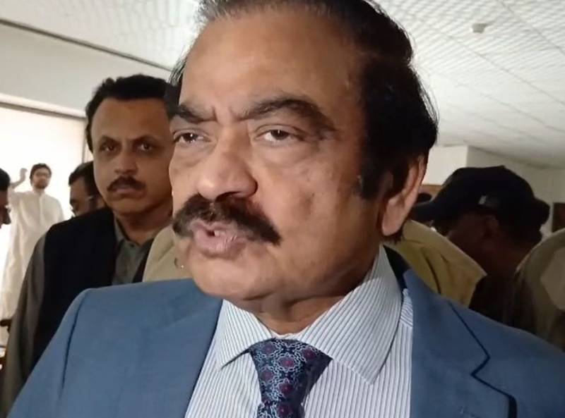 مہاجرین نشستوں میں تبدیلی صرف اسمبلی کے ذریعے ممکن، رانا ثناء اللہ