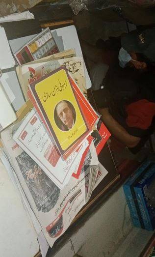 مظفرآباد میں کارروائی: JAAC رہنما کی دکان سے مبینہ اشتعال انگیز مواد برآمد