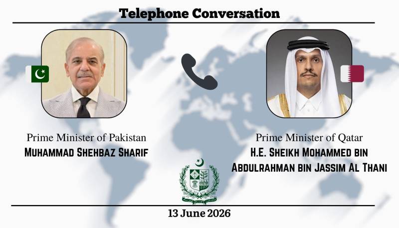 پاکستان قطر رابطہ: امن کوششوں کی حمایت، اعلیٰ سطحی مشاورت جاری