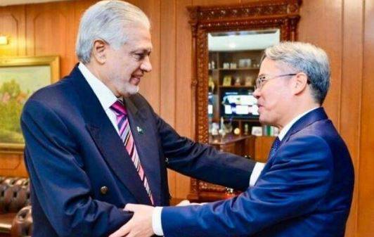 اسحاق ڈار کی چینی سفیر سے ملاقات، امن کوششوں پر تبادلہ خیال