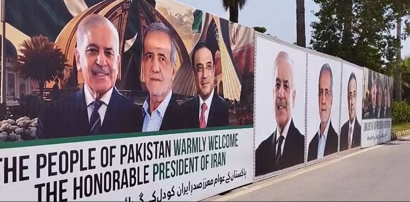 ایرانی صدر کے استقبال کی تیاریاں عروج پر، اسلام آباد میں خصوصی انتظامات نافذ
