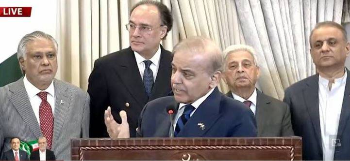 ایرانی بہن بھائیوں کو کبھی تنہا نہیں چھوڑیں گے، پاکستان امن کیلئے کردار جاری رکھے گا، شہباز شریف