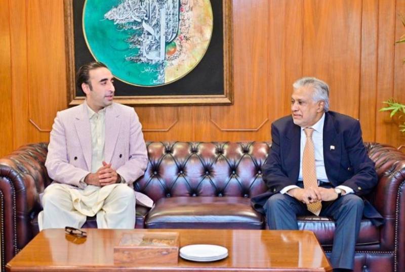 آزاد کشمیر اور گلگت بلتستان کی صورتحال پر اسحاق ڈار اور بلاول بھٹو زرداری کا تبادلہ خیال