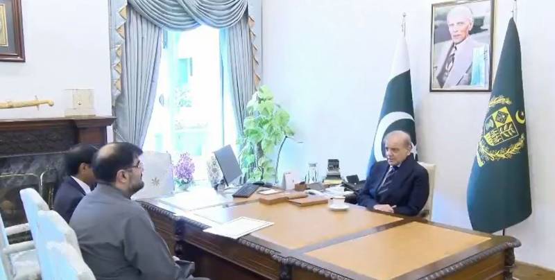 وزیراعظم شہباز شریف اور ایمل ولی خان کی ملاقات، قومی معاملات پر اہم مشاورت