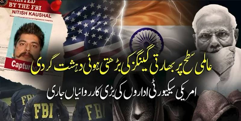 امریکا سمیت مختلف ممالک میں بھارتی جرائم پیشہ نیٹ ورکس کے خلاف کارروائیاں تیز