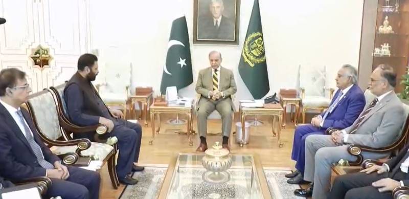  شہباز شریف سے وزیراعلیٰ گلگت بلتستان کی ملاقات، خطے کی ترقی کے لیے تعاون بڑھانے پر اتفاق