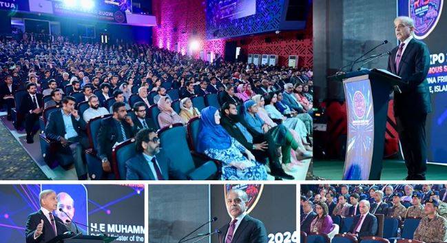 وزیراعظم شہباز شریف نے روبوٹکس اور خودکار نظام کی نمائش کا افتتاح کردیا