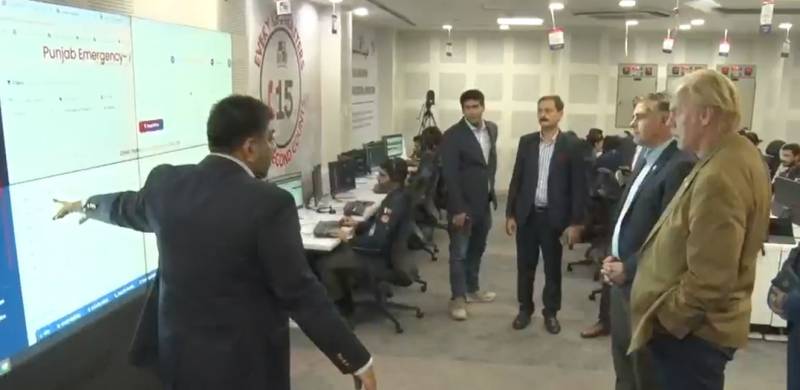 پنجاب سیف سٹی اتھارٹی کا جدید سکیورٹی نظام، امریکی کانگریس وفد کو بریفنگ