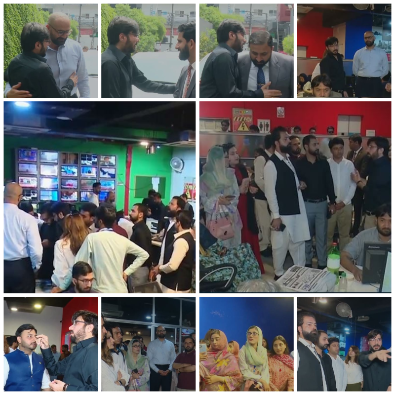 نیشنل ورکشاپ بلوچستان کے وفد کا نیو نیوز ہیڈ آفس کا دورہ، نشریاتی امور پر تفصیلی آگاہی