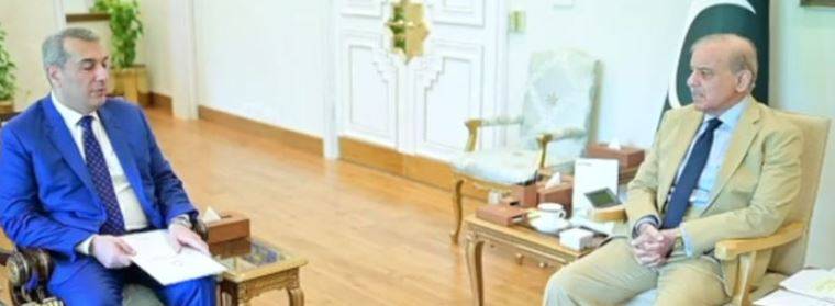 وزیراعظم سے آذربائیجان کے سفیر کی ملاقات، دوطرفہ تعاون کے فروغ پر زور