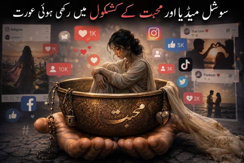 سوشل میڈیا اور محبت کے کشکول میں رکھی ہوئی عورت