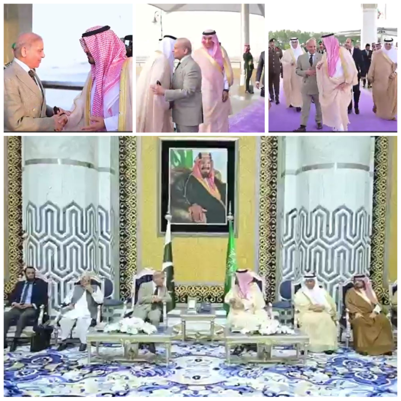 شہباز شریف سعودی عرب پہنچ گئے، دوطرفہ تعاون پر اہم مذاکرات متوقع