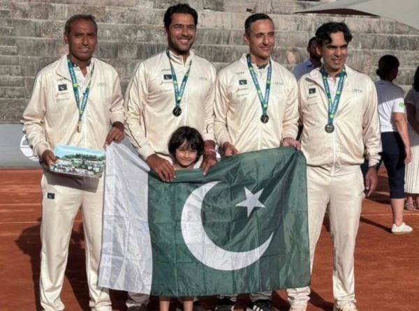 پاکستان نے آئی ٹی ایف ماسٹرز ورلڈ ٹیم چیمپئن شپ میں سلور میڈل حاصل کرلیا