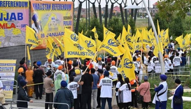 انڈیاناپولس میں خالصتان ریفرنڈم، ووٹنگ کے لیے سکھ ووٹرز کی بڑی تعداد پہنچ گئی