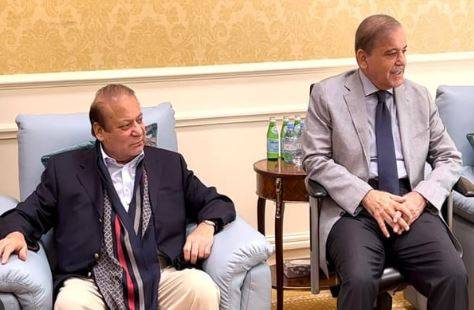شہباز شریف کی جاتی امرا آمد، نواز شریف سے ملکی صورتحال پر مشاورت