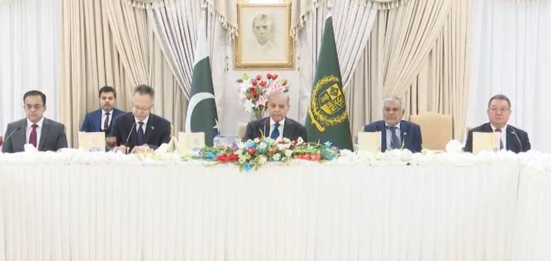  وزیراعظم سے اے ڈی بی نائب صدر کی ملاقات، معاشی تعاون بڑھانے پر گفتگو