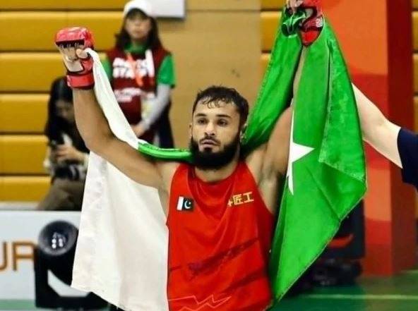 ایشین گیمز 2026: عاصم خان نے پاکستان کو پہلا تمغہ دلا دیا