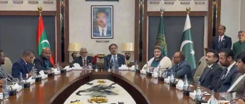 پاکستان، مالدیپ کے پارلیمانی روابط مزید مستحکم کرنے پر اتفاق